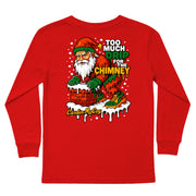 Kids' Chimney Drip Long-Sleeve Tee Long Sleeve T-Shirt Cardin McCoy Red XXS (2/3) Pocket