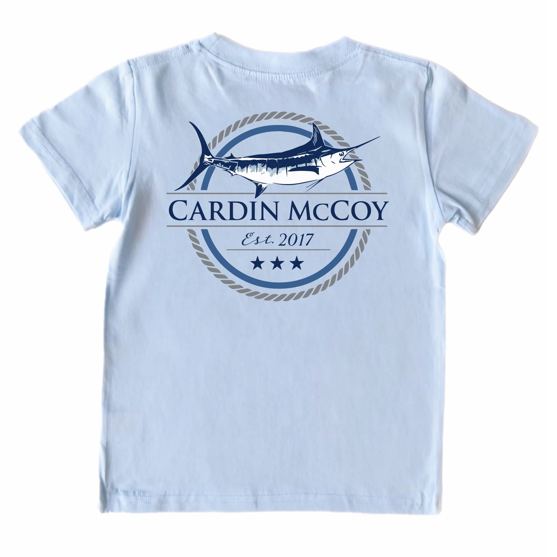 Kids' CM Marlin Short-Sleeve Tee Short Sleeve T-Shirt Cardin McCoy Cool Blue XXS (2/3) Pocket