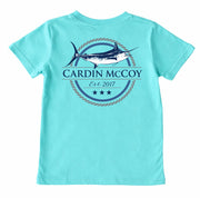 Kids' CM Marlin Short-Sleeve Tee Short Sleeve T-Shirt Cardin McCoy Teal XXS (2/3) Pocket