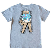 Kids' Drippy Glove Short-Sleeve Tee Short Sleeve T-Shirt Cardin McCoy Heather Gray XXS (2/3) Pocket
