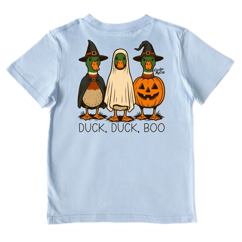 Kids' Duck, Duck, Boo Performance Short-Sleeve Tee Short Sleeve T-Shirt Cardin McCoy Blue Sky XXS (2/3) No Pocket