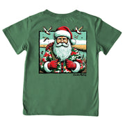 Kids' Duck Hunter Santa Short-Sleeve Tee Short Sleeve T-Shirt Cardin McCoy 