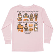 Kids' Glorify Him Long-Sleeve Tee Long Sleeve T-Shirt Cardin McCoy Light Pink XXS (2/3) Pocket