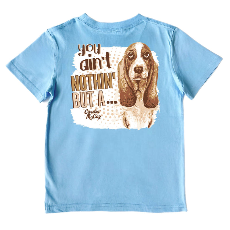 Kids' Hound Dog Short-Sleeve Tee Short Sleeve T-Shirt Cardin McCoy Light Blue XXS (2/3) Pocket