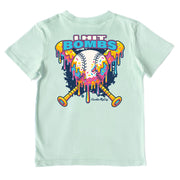 Kids' I Hit Bombs Performance Short-Sleeve Tee Short Sleeve T-Shirt Cardin McCoy Surf Spray XXS (2/3) Performance