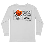 Kids' In Your Courts Long-Sleeve Tee Long Sleeve T-Shirt Cardin McCoy Ice Gray XXS (2/3) Pocket