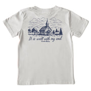 Kids' It Is Well Short-Sleeve Tee Short Sleeve T-Shirt Cardin McCoy Ice Gray XXS (2/3) Pocket