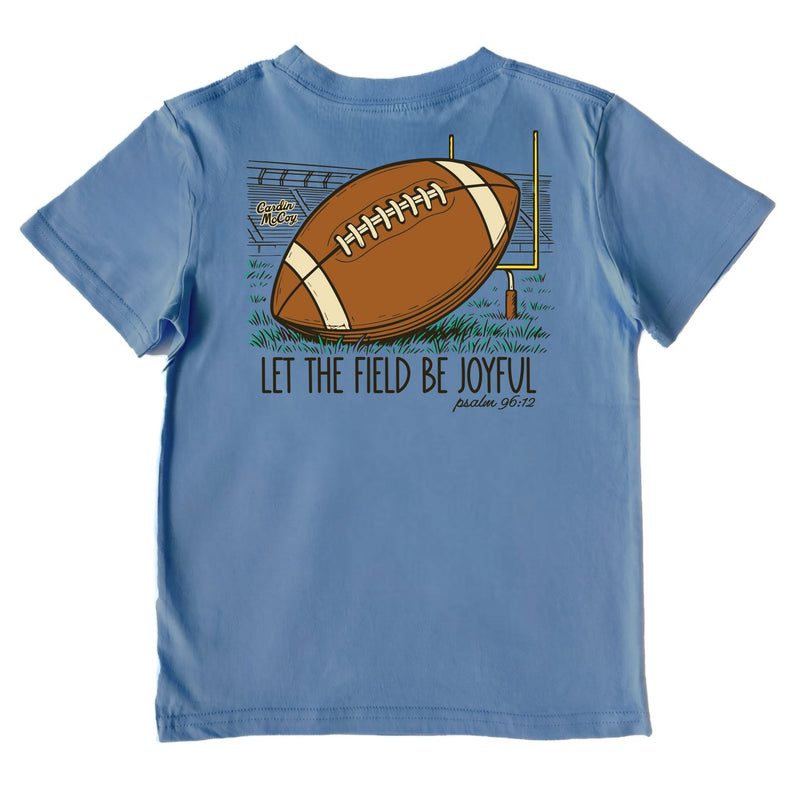 Kids' Joyful Football Short-Sleeve Performance Tee Short Sleeve T-Shirt Cardin McCoy Captain Blue XXS (2/3) Performance