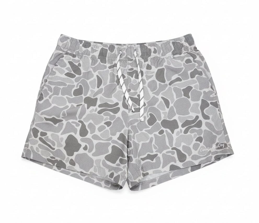 Kids' Light Gray Camo Performance Shorts Shorts Cardin McCoy Light Gray Camo XXS (2/3) 
