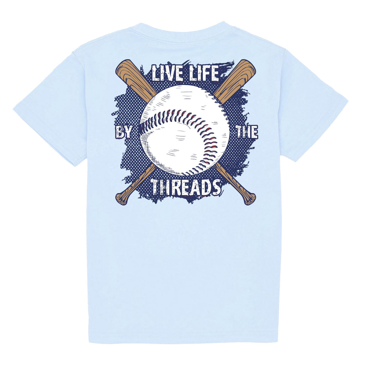 Kids' Live Life by the Threads Short Sleeve Pocket Tee Short Sleeve T-Shirt Cardin McCoy Cool Blue XXS (2/3) 