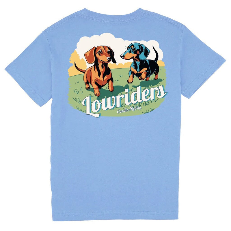 Kids' Lowriders Sleeve Pocket Tee Short Sleeve T-Shirt Cardin McCoy Carolina Blue XXS (2/3) 