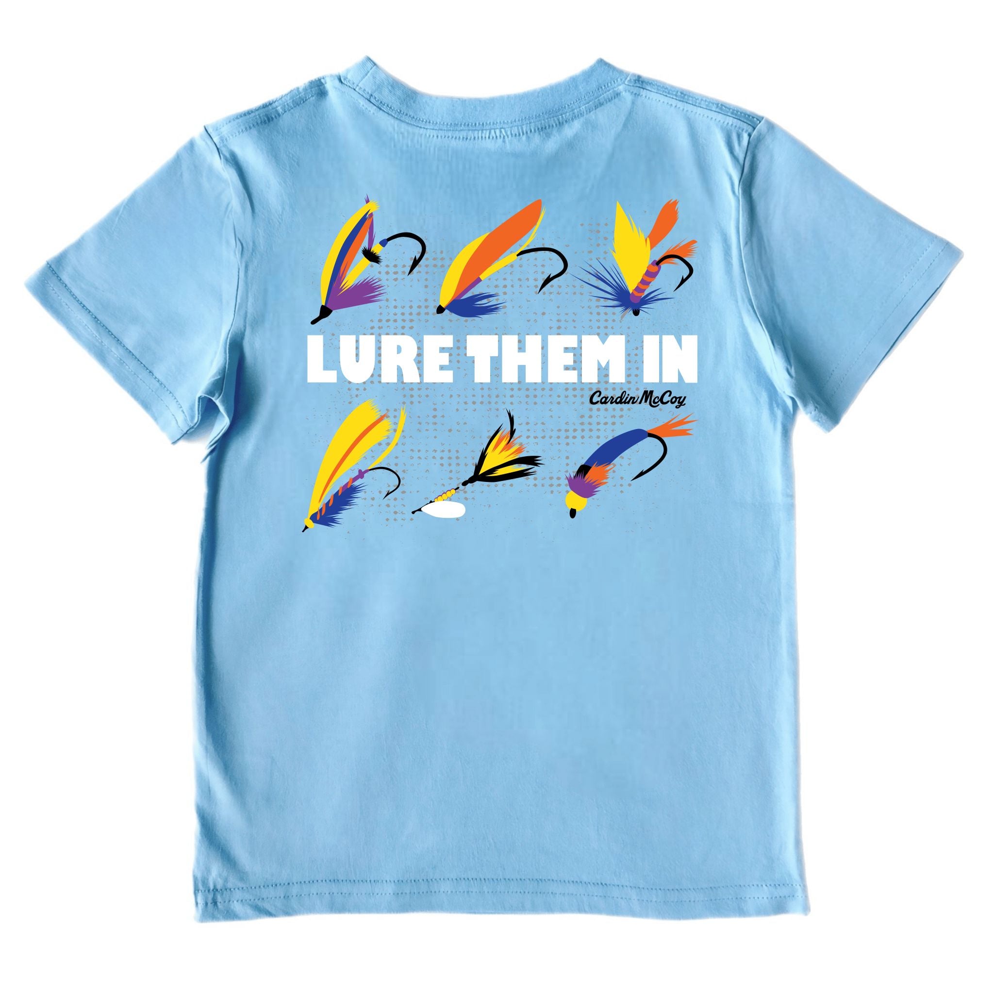 Kids' Lure Them In Short-Sleeve Tee Short Sleeve T-Shirt Cardin McCoy Light Blue XXS (2/3) Pocket