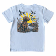 Kids' Marsh Dog Short-Sleeve Tee Short Sleeve T-Shirt Cardin McCoy Cool Blue XXS (2/3) Pocket