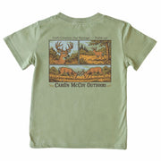Kids' Our Heritage Short-Sleeve Tee Short Sleeve T-Shirt Cardin McCoy Light Olive XXS (2/3) No Pocket