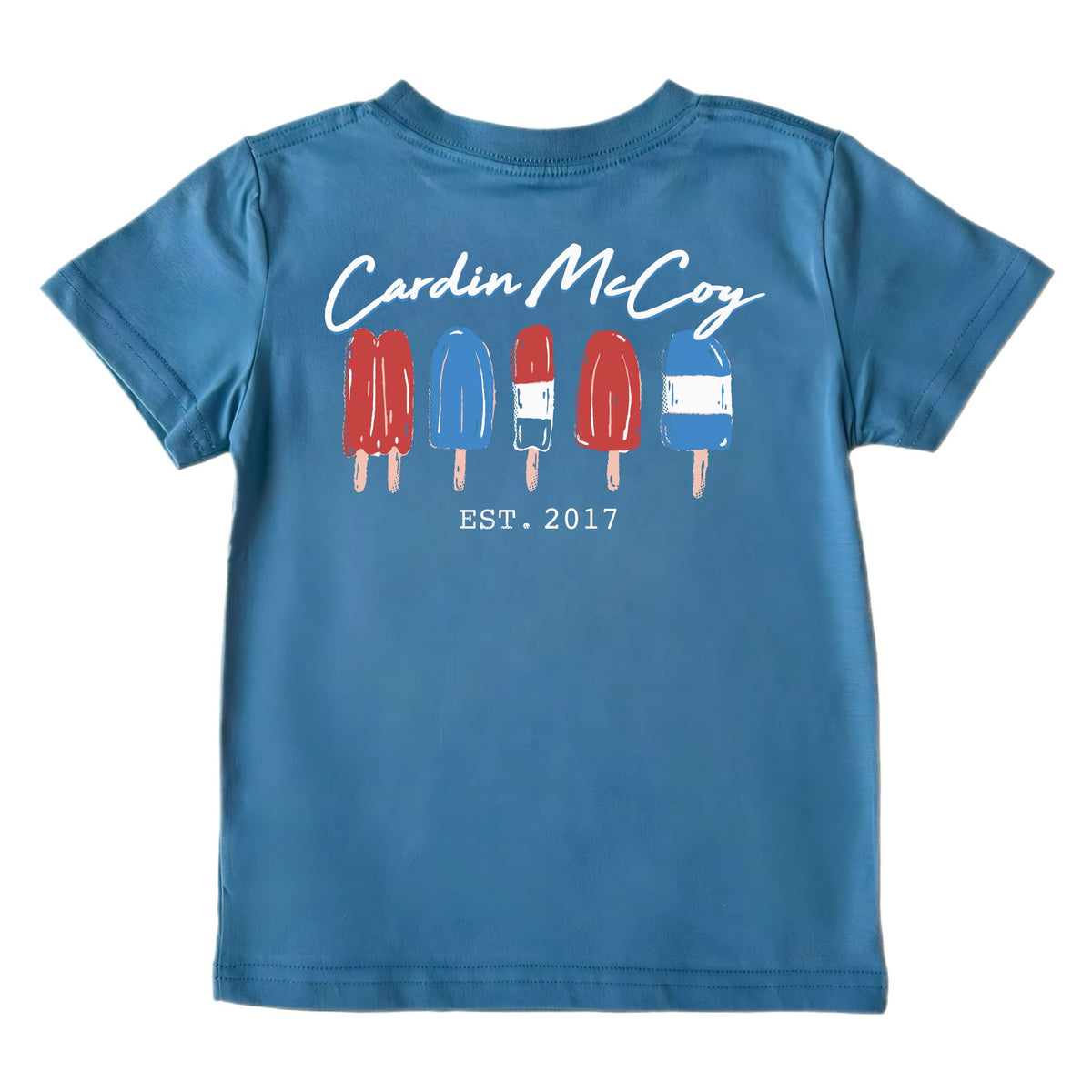 Kids' Popsicles Short-Sleeve Tee Short Sleeve T-Shirt Cardin McCoy Blue XXS (2/3) Pocket