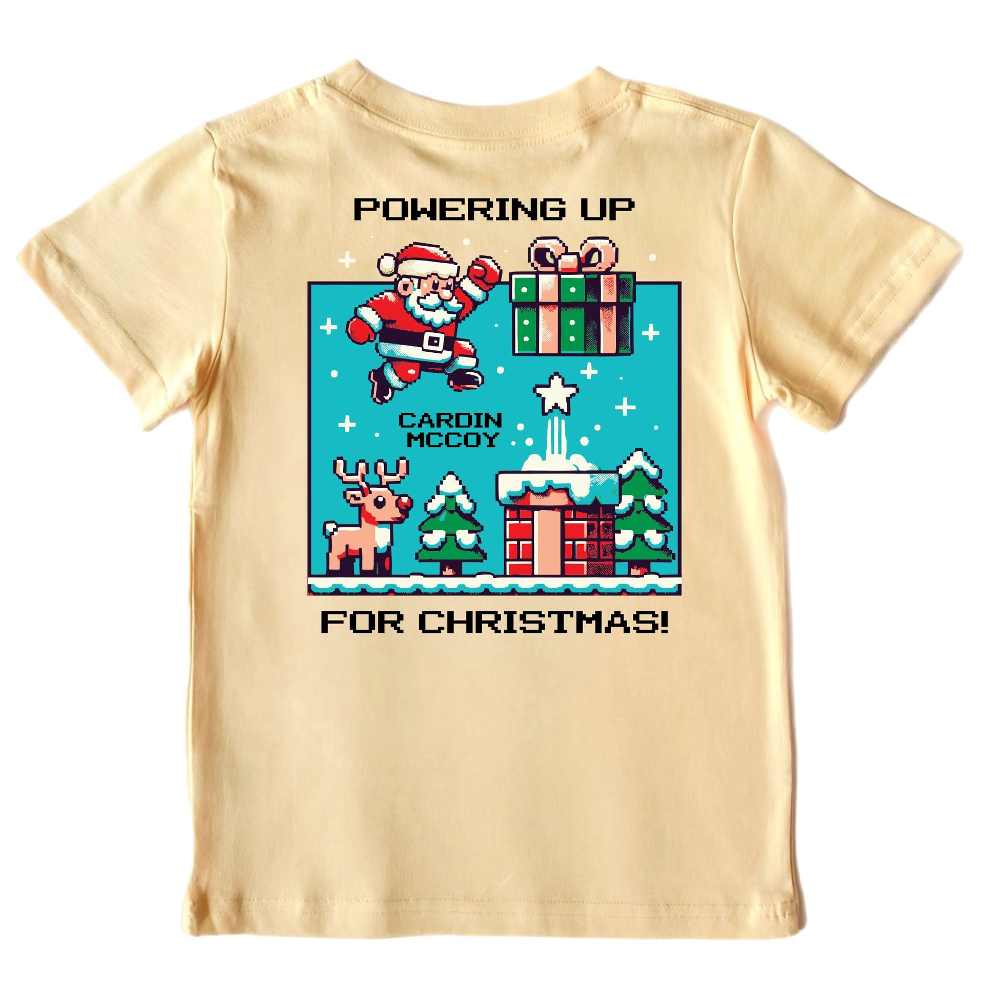 Kids' Powering Up Short-Sleeve Tee Short Sleeve T-Shirt Cardin McCoy Butter XXS (2/3) Pocket