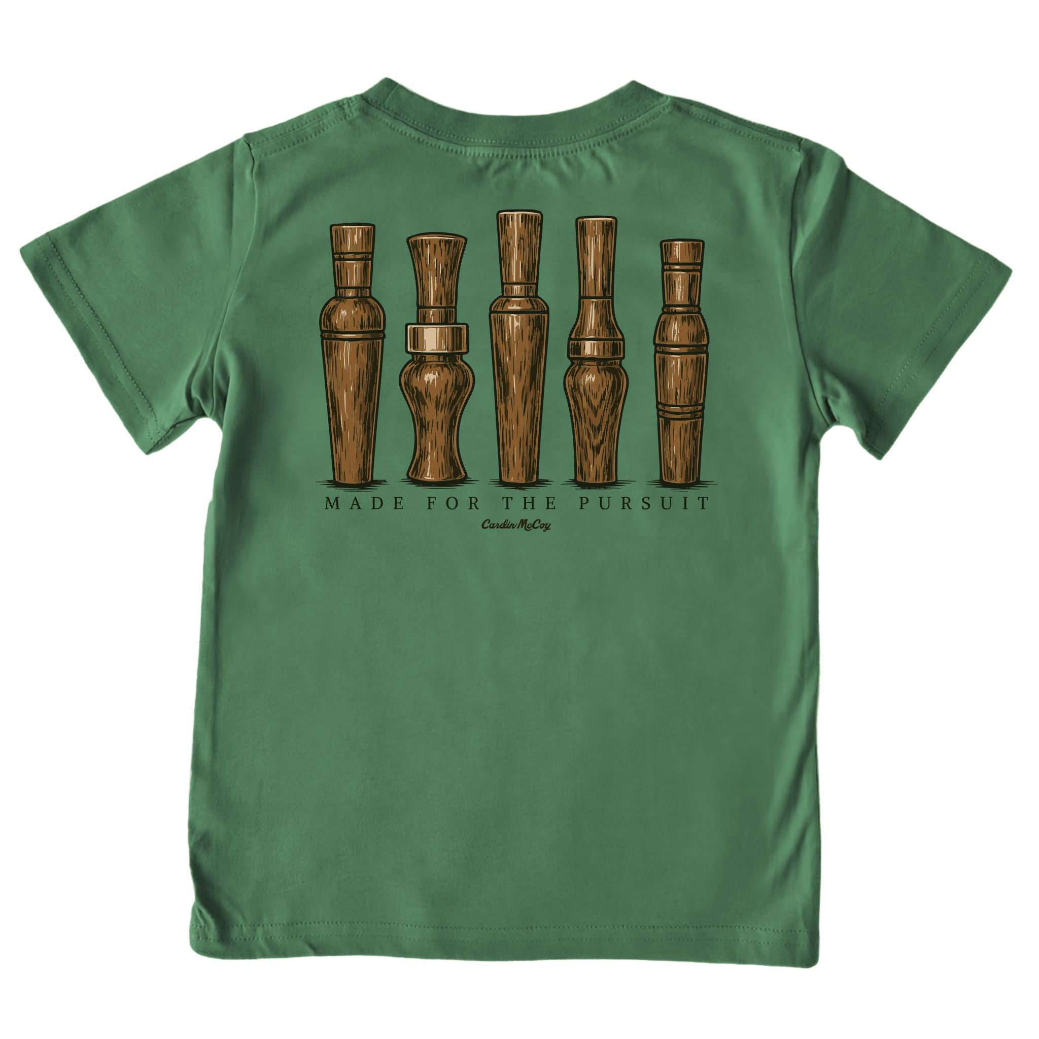 Kids' Pursuit Short-Sleeve Tee Short Sleeve T-Shirt Cardin McCoy Dark Olive XXS (2/3) Pocket