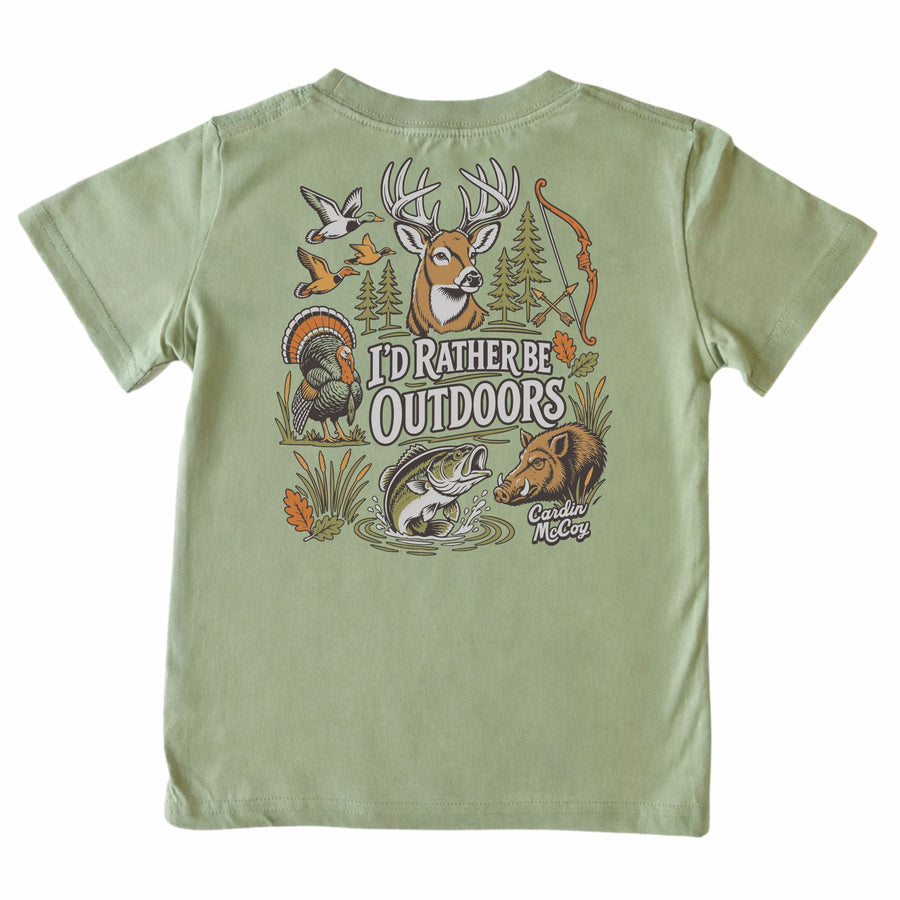 Kids' Rather Be Outdoors Short-Sleeve Tee