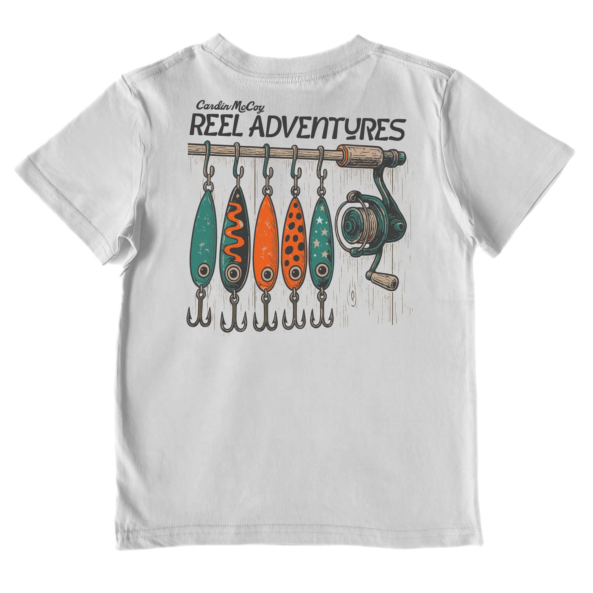 Kids' Reel Adventures Performance Short-Sleeve Tee Short Sleeve T-Shirt Cardin McCoy Gray Mist XXS (2/3) Performance