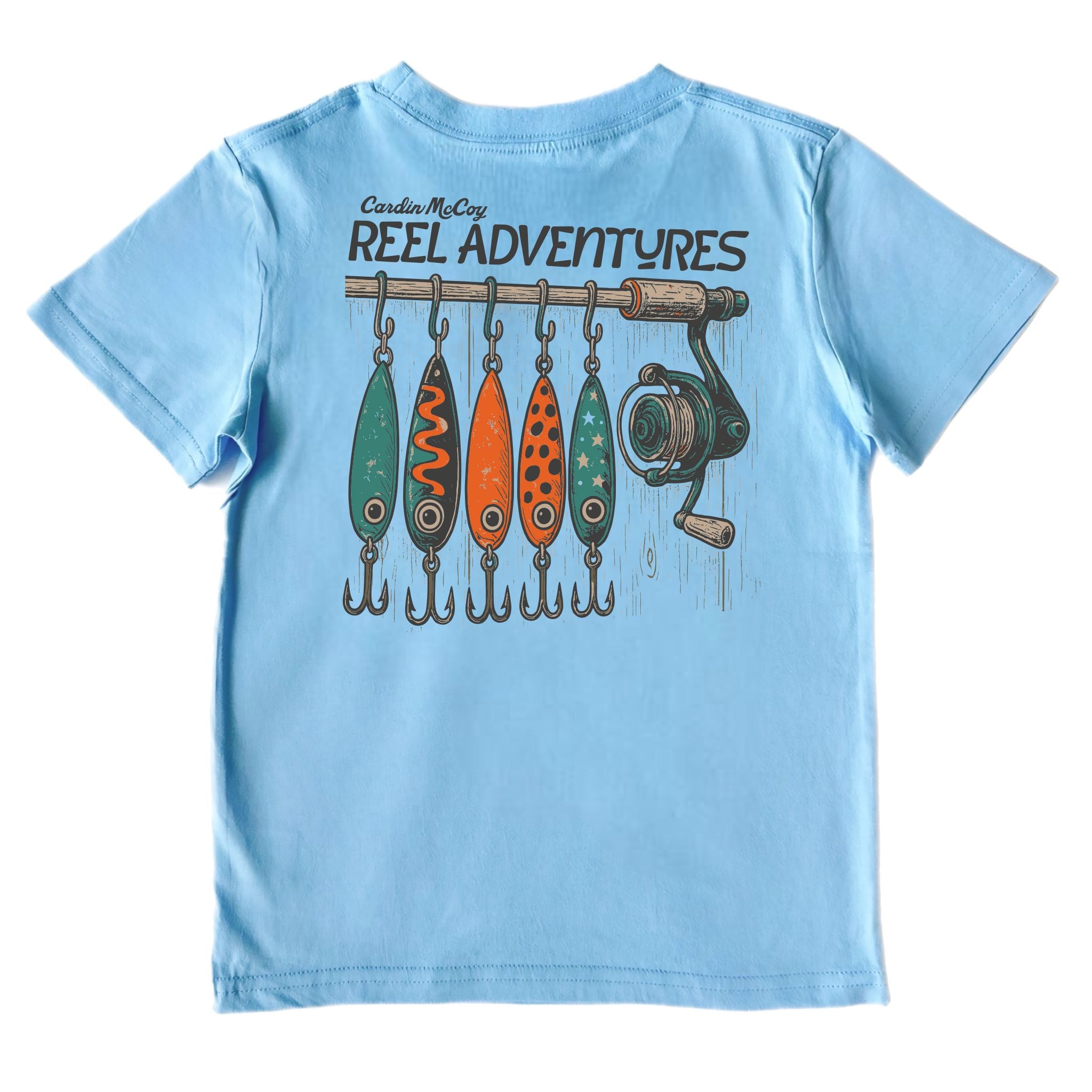 Kids' Reel Adventures Short-Sleeve Tee Short Sleeve T-Shirt Cardin McCoy Light Blue XXS (2/3) Pocket