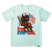Kids' Stay Cool Performance Short-Sleeve Tee Short Sleeve T-Shirt Cardin McCoy Surf Spray XXS (2/3) Performance