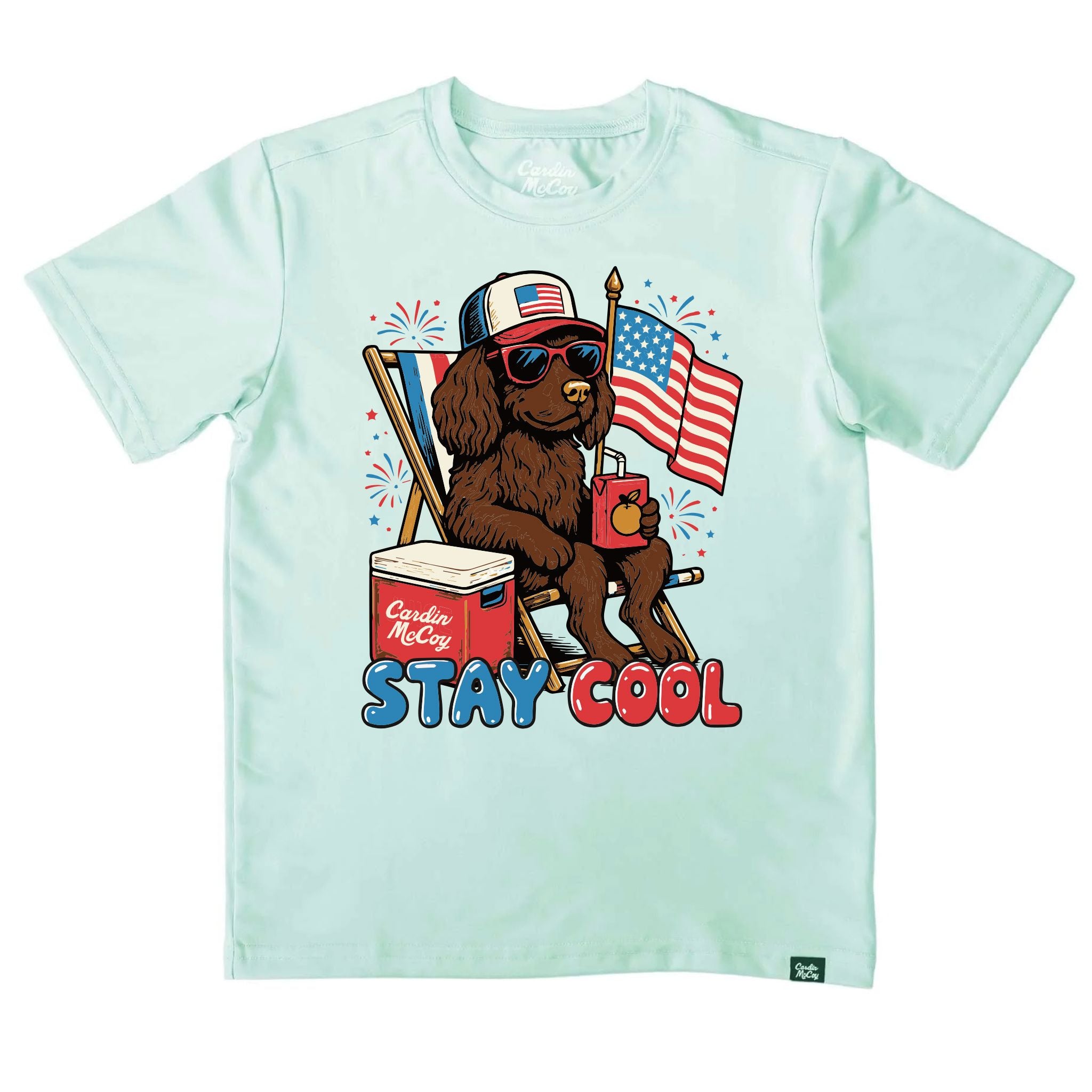 Kids' Stay Cool Performance Short-Sleeve Tee Short Sleeve T-Shirt Cardin McCoy Surf Spray XXS (2/3) Performance