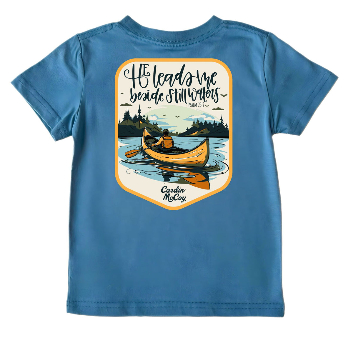 Kids' Still Waters Short-Sleeve Tee Short Sleeve T-Shirt Cardin McCoy Blue XXS (2/3) Pocket