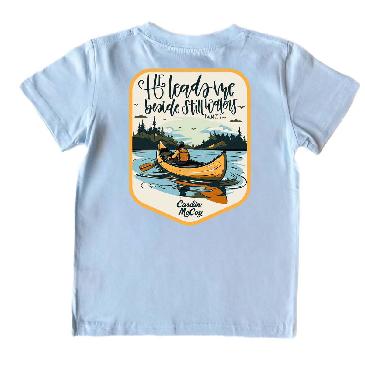 Kids' Still Waters Short-Sleeve Tee Short Sleeve T-Shirt Cardin McCoy Cool Blue XXS (2/3) Pocket