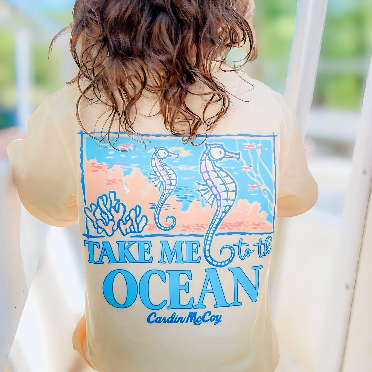 Kids' Take Me To The Ocean Short-Sleeve Tee Short Sleeve T-Shirt Cardin McCoy 