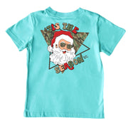 Kids' Tis' The Season Short-Sleeve Tee Short Sleeve T-Shirt Cardin McCoy Teal XXS (2/3) Pocket