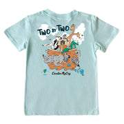 Kids' Two By Two Short-Sleeve Tee Short Sleeve T-Shirt Cardin McCoy Blue Mint XXS (2/3) Pocket