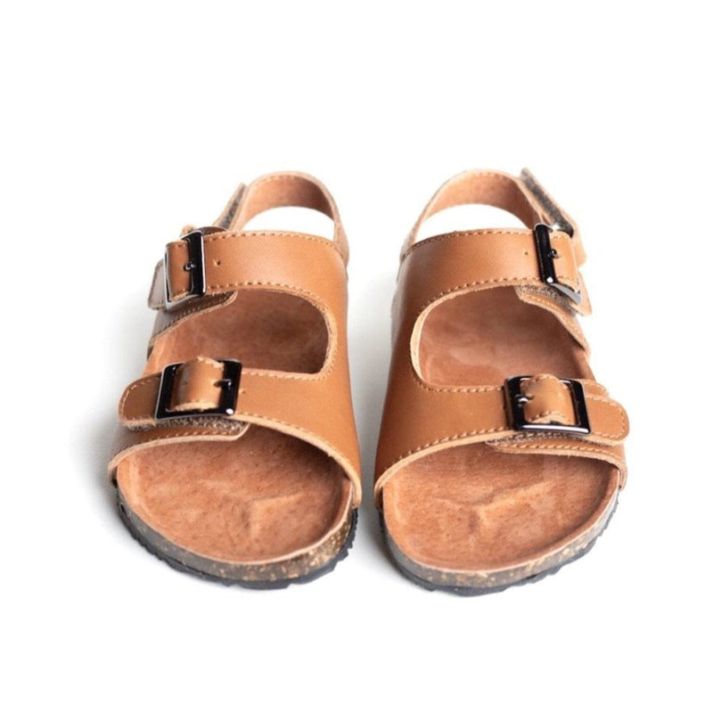 Kids' Velcro Sandal Caramel Footwear Cardin McCoy 