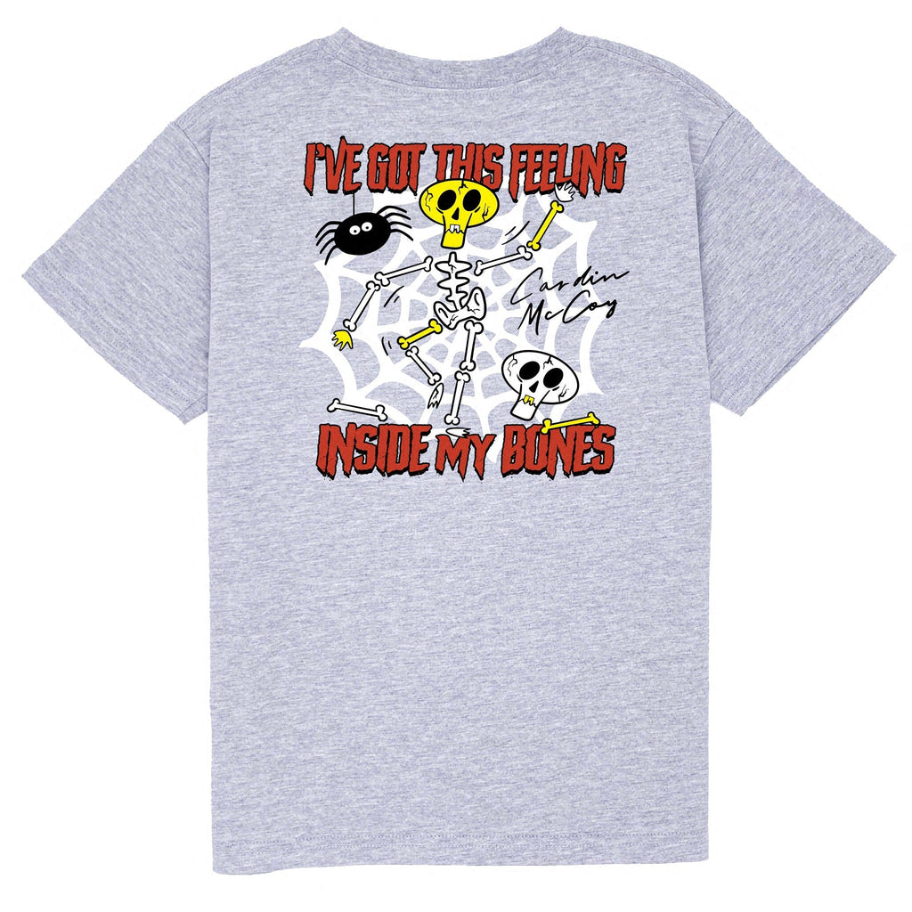 Kids' Feeling in My Bones Short Sleeve Pocket Tee Short Sleeve T-Shirt Cardin McCoy Heather Gray XXS (2/3) 
